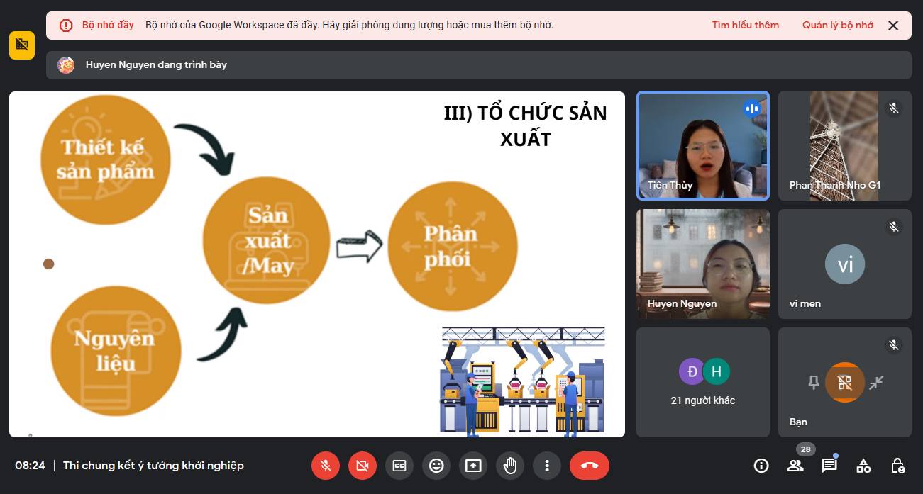cơ hội để các em sinh viên thể hiện mình